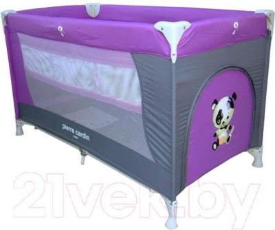 Кровать-манеж Pierre Cardin PS130 (фиолетовый) - общий вид