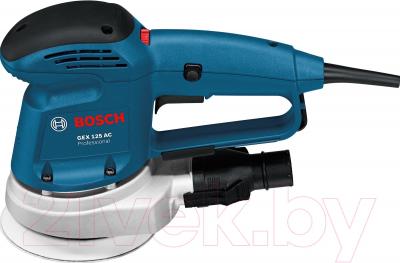 Профессиональная эксцентриковая шлифмашина Bosch GEX 125 AC Professional  (0.601.372.565) - вид сбоку