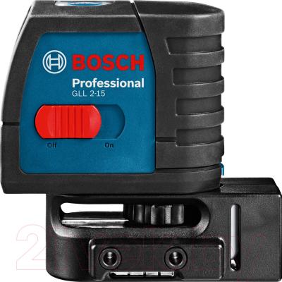 Лазерный нивелир Bosch GLL 2-15 Professional (0.601.063.701) - вид сбоку