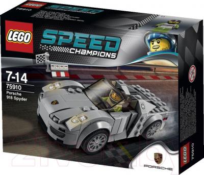 Конструктор Lego Speed Champions Porsche 918 Spyder 75910 - упаковка