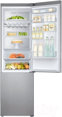 Холодильник с морозильником Samsung RB37J5441SA/WT