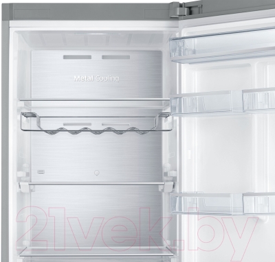 Холодильник с морозильником Samsung RB37J5441SA/WT