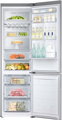 Холодильник с морозильником Samsung RB37J5441SA/WT - внутренний вид