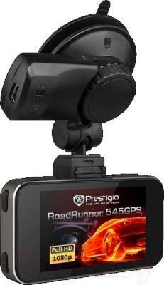 Автомобильный видеорегистратор Prestigio RoadRunner 545GPS - общий вид