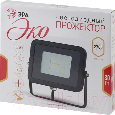 Прожектор ЭРА LPR-30-2700К-М SMD Eco Slim / Б0027790