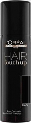Тонирующий спрей для волос L'Oreal Professionnel Hair Touch Up (черный, 75мл)