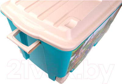 Ящик для хранения Пластишка 431385102 (голубой)