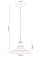 Миниатюра изображения товара Потолочный светильник Camelion PL-600 C30 / 13096 (хром)