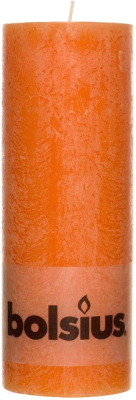 Свеча Bolsius 190/68 (апельсин)