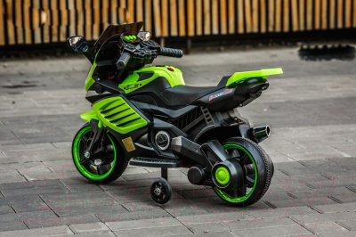 Детский мотоцикл Miru BK-NEL00RR (зеленый)