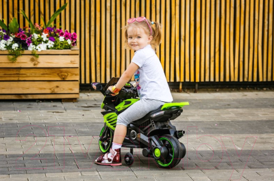 Детский мотоцикл Miru BK-NEL00RR (зеленый)