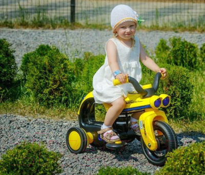 Детский мотоцикл Miru TR-XSJ999A (желтый)