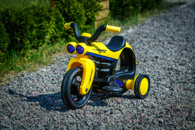 Детский мотоцикл Miru TR-XSJ999A (желтый)
