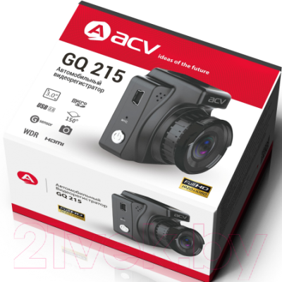 Автомобильный видеорегистратор ACV GQ 215 (Black)