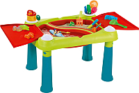 Развивающий игровой стол Keter Sand & Water table Песок и вода / 231587 (бирюзовый/зеленый/красный) - 