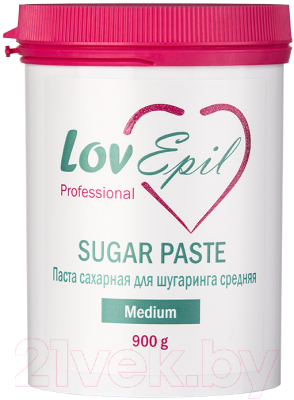 Паста для шугаринга LovEpil Medium сахарная (900г)