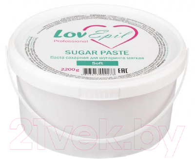 

Паста для шугаринга LovEpil, Soft сахарная