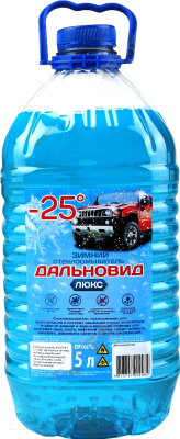 Жидкость стеклоомывающая Дальновид Люкс Зима -25 (5л)