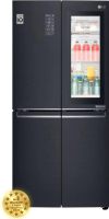 Холодильник с морозильником LG DoorCooling+ GC-Q22FTBKL -