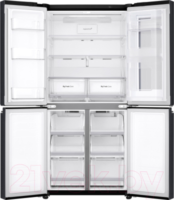 Изображение товара Холодильник с морозильником LG DoorCooling+ GC-Q22FTBKL