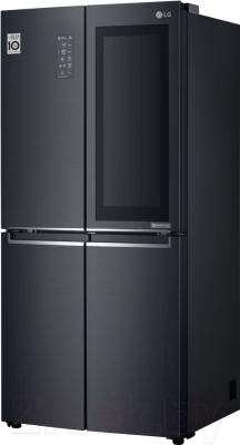 Изображение товара Холодильник с морозильником LG DoorCooling+ GC-Q22FTBKL