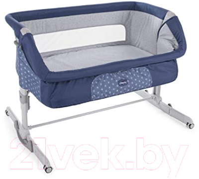 Детская кроватка Chicco Next2Me Dream (Navy)