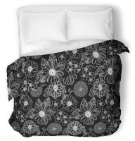 

Пододеяльник Samsara, Black 220По-4