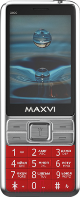 Мобильный телефон Maxvi X900 (красный)