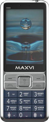 Мобильный телефон Maxvi X900 (маренго)