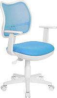 Кресло офисное Бюрократ CH-W797 (голубой) - 