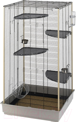 Клетка для грызунов Ferplast Scoiattoli Tower KD / 57014617 (черный)