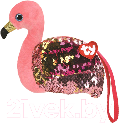 

Кошелек детский TY, Розовый, Flippablesr Фламинго Gilda / 95227