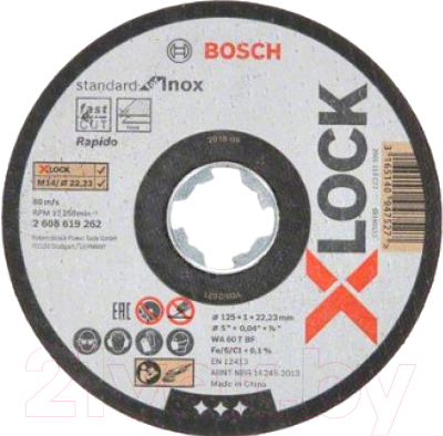 Отрезной диск Bosch 2.608.619.363