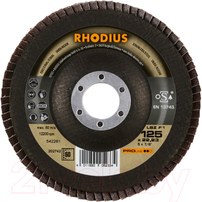 Шлифовальный круг Rhodius 202742-RHO