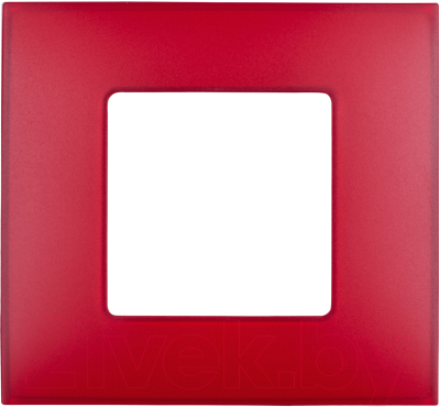 Рамка для выключателя Simon Neos 27771-66 (рубиновый)