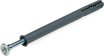 Дюбель-гвоздь ЕКТ Потайной 10x120 / VZ011626 (50шт, полипропилен) - 