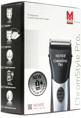 Машинка для стрижки волос Moser ChromStyle Pro 1871-0081 (черный)