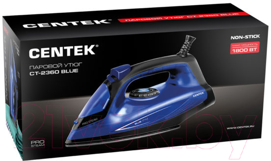 Утюг Centek CT-2360 (синий) — фото 7