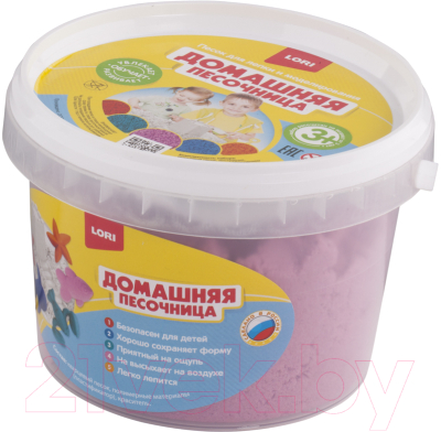 

Кинетический песок Lori, Розовый песок / Дп-008