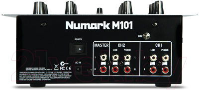 DJ микшер Numark M101 USB (черный)