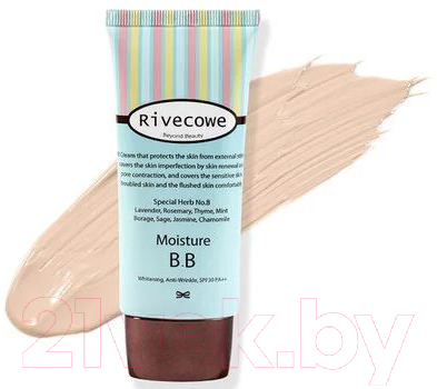 

Тональный крем Rivecowe, Beyond Beauty Moisture BB SPF43 РА+++
