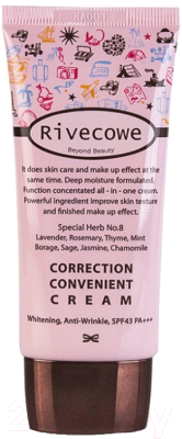 

СС-крем Rivecowe, Beyond Beauty Correction Convenient Cream SPF43 РА+++