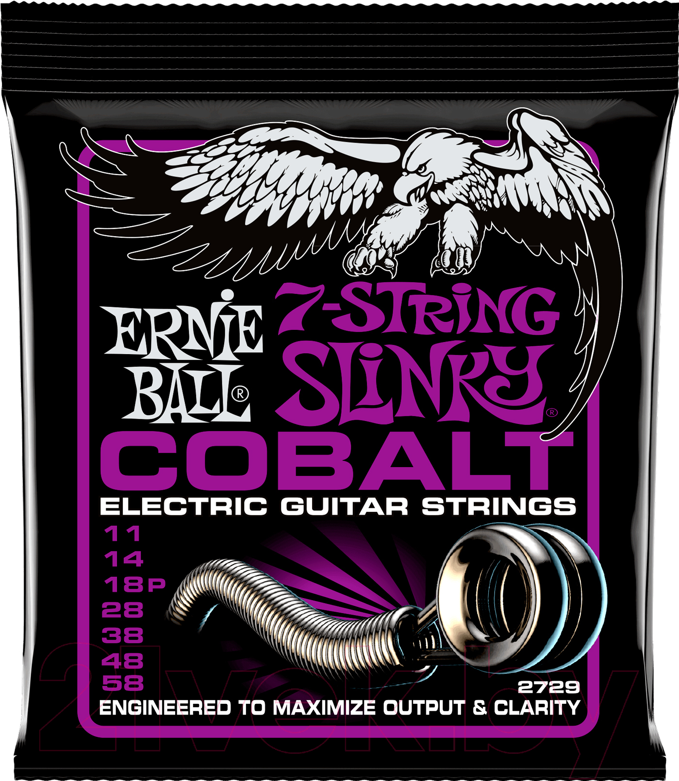 Струны для электрогитары Ernie Ball 2729