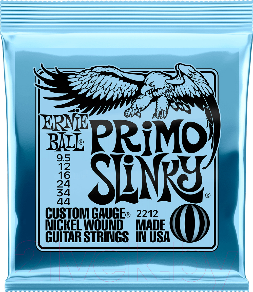 Струны для электрогитары Ernie Ball 2212