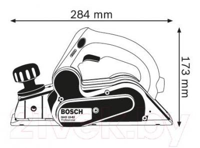 Профессиональный электрорубанок Bosch GHO 15-82 Professional (0.601.594.003) - схема