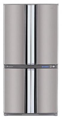 Холодильник с морозильником Sharp SJ-F74PSSL - общий вид