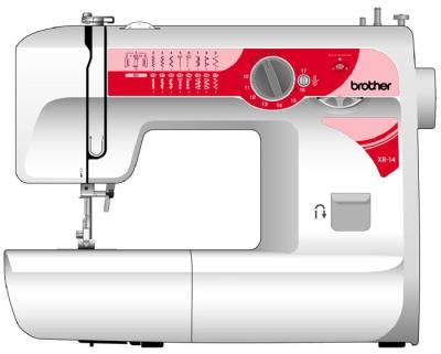 Швейная машина Brother XR-14 - вид спереди