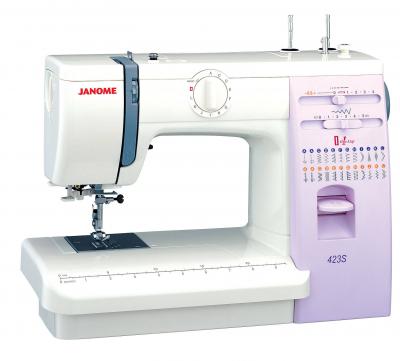 Швейная машина Janome 423S - вид сбоку