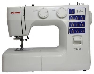 Швейная машина Janome XR-23 - вид сбоку