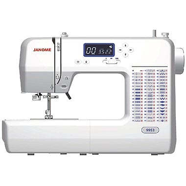 Швейная машина Janome 9953 - вид спереди